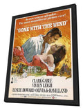 Gone With The Wind 11 x 17 Poster - Style AF - in Deluxe Aluminum Frame