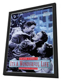 It's a Wonderful Life 11 x 17 Movie Poster - Style E - in Deluxe Aluminum Frame