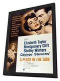 A Place in the Sun 11 x 17 Movie Poster - Style A - in Deluxe Aluminum Frame