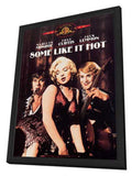 Some Like It Hot 11 x 17 Movie Poster - Style G - in Deluxe Aluminum Frame