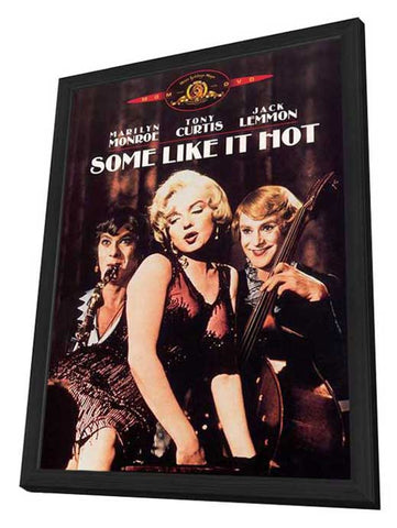 Some Like It Hot 11 x 17 Movie Poster - Style G - in Deluxe Aluminum Frame