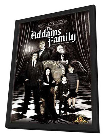 The Addams Family 11 x 17 Movie Poster - Style A - in Deluxe Aluminum Frame