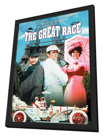 The Great Race 11 x 17 Movie Poster - Style C - in Deluxe Aluminum Frame