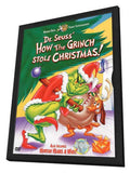 How the Grinch Stole Christmas 11 x 17 Movie Poster - Style D - in Deluxe Aluminum Frame