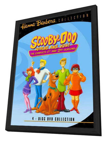 Scooby Doo, Where Are You! 11 x 17 Movie Poster - Style F - in Deluxe Aluminum Frame
