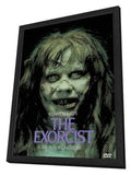 The Exorcist 11 x 17 Movie Poster - Style D - in Deluxe Aluminum Frame