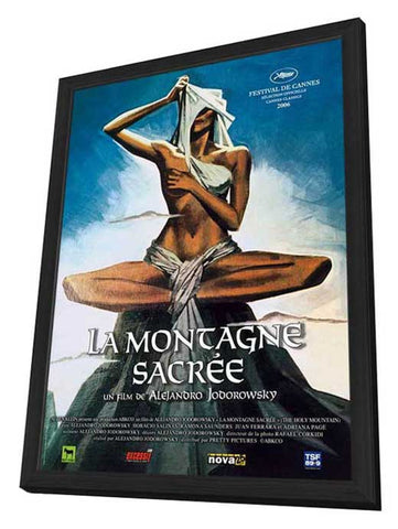 The Holy Mountain 11 x 17 Movie Poster - French Style A - in Deluxe Wood Frame