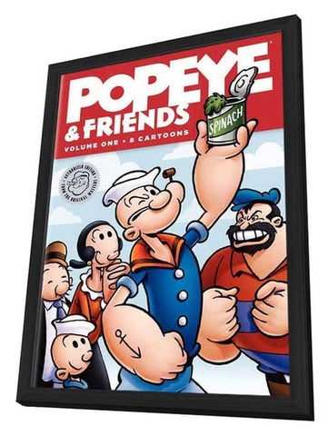 Popeye and Friends 11 x 17 Movie Poster - Style A - in Deluxe Aluminum Frame