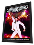 Saturday Night Fever 11 x 17 Movie Poster - Style E - in Deluxe Aluminum Frame
