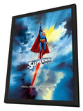 Superman: The Movie 11 x 17 Movie Poster - Swiss Style A - in Deluxe Wood Frame