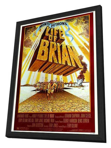 Monty Python's Life of Brian 11 x 17 Movie Poster - Style E - in Deluxe Aluminum Frame