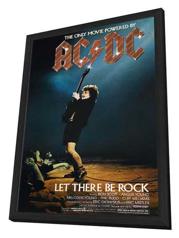 AC/DC: Let There Be Rock 11 x 17 Movie Poster - Style A - in Deluxe Aluminum Frame