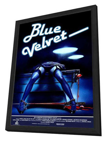 Blue Velvet 11 x 17 Movie Poster - Style F - in Deluxe Aluminum Frame