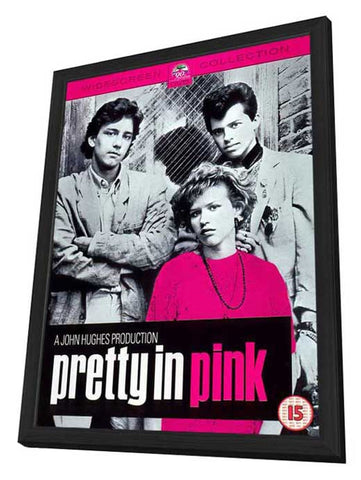 Pretty in Pink 11 x 17 Movie Poster - Style B - in Deluxe Aluminum Frame