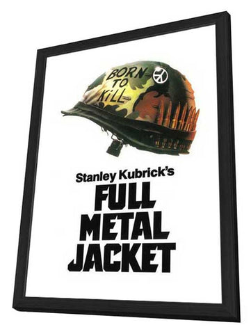 Full Metal Jacket 11 x 17 Movie Poster - Style E - in Deluxe Aluminum Frame