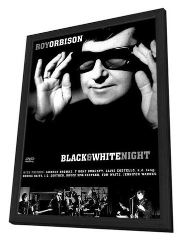 Roy Orbison and Friends: A Black and White Night 11 x 17 Movie Poster - Style A - in Deluxe Aluminum Frame