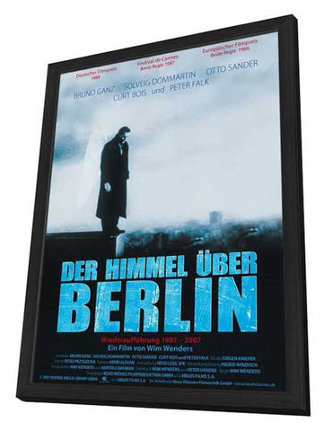 Wings of Desire 11 x 17 Movie Poster - German Style A - in Deluxe Aluminum Frame