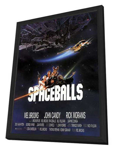 Spaceballs 11 x 17 Movie Poster - Style C - in Deluxe Aluminum Frame
