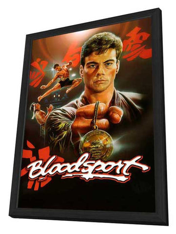 Bloodsport 11 x 17 Movie Poster - Style C - in Deluxe Aluminum Frame