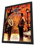 When Harry Met Sally 11 x 17 Movie Poster - Style B - in Deluxe Aluminum Frame