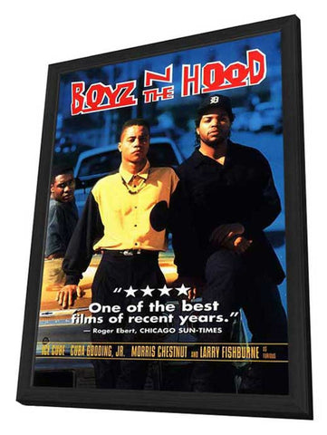Boyz N the Hood 11 x 17 Movie Poster - Style C - in Deluxe Aluminum Frame