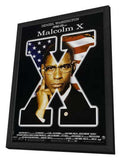 Malcolm X 11 x 17 Movie Poster - Style E - in Deluxe Aluminum Frame