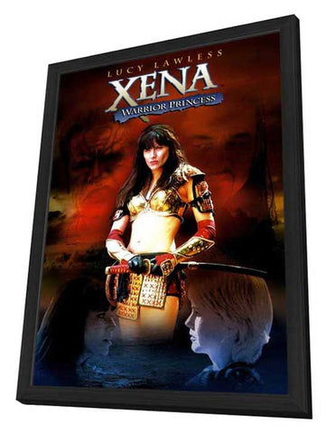 Xena Warrior Princess 11 x 17 TV Poster - Style A - in Deluxe Aluminum Frame