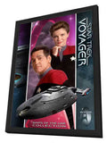 Star Trek: Voyager 11 x 17 TV Poster - Style T - in Deluxe Aluminum Frame