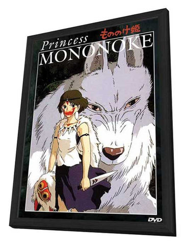 Princess Mononoke 11 x 17 Movie Poster - Style E - in Deluxe Aluminum Frame