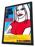 All About My Mother 11 x 17 Movie Poster - Spanish Style A - in Deluxe Aluminum Frame