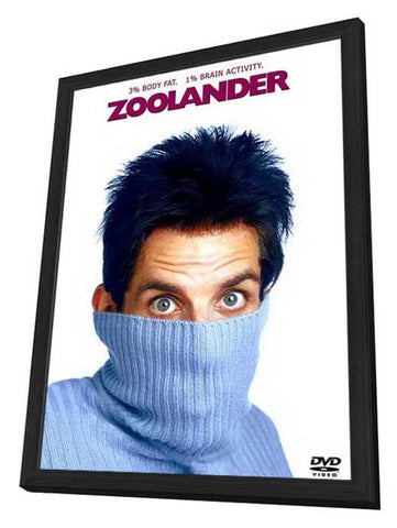 Zoolander 11 x 17 Movie Poster - Style D - in Deluxe Wood Frame