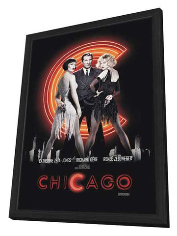 Chicago 11 x 17 Movie Poster - Argentine Style A - in Deluxe Aluminum Frame