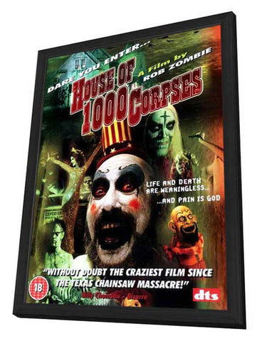 House of 1000 Corpses 11 x 17 Movie Poster - Style B - in Deluxe Aluminum Frame