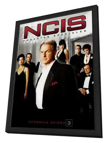 NCIS 11 x 17 Movie Poster - French Style A - in Deluxe Aluminum Frame