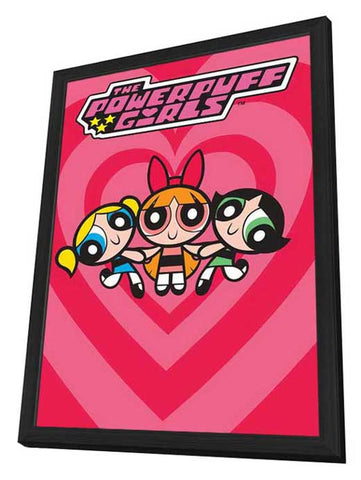 The Powerpuff Girls 11 x 17 Movie Poster - Style A - in Deluxe Aluminum Frame