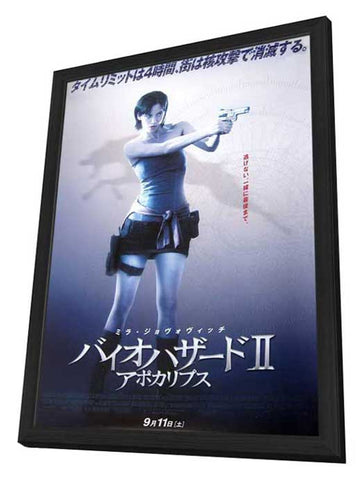 Resident Evil: Apocalypse 11 x 17 Movie Poster - Japanese Style A - in Deluxe Aluminum Frame