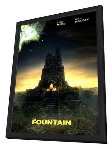 The Fountain 11 x 17 Movie Poster - Style B - in Deluxe Aluminum Frame