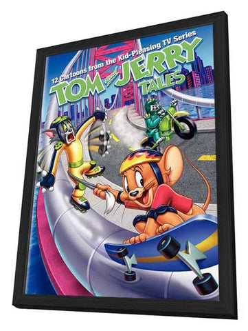 Tom and Jerry Tales (TV) 11 x 17 TV Poster - Style C - in Deluxe Aluminum Frame