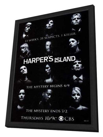Harpers Island (TV) 11 x 17 TV Poster - Style A - in Deluxe Aluminum Frame