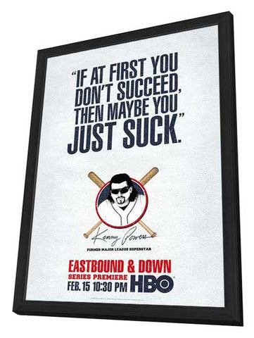 Eastbound & Down (TV) 11 x 17 TV Poster - Style B - in Deluxe Aluminum Frame