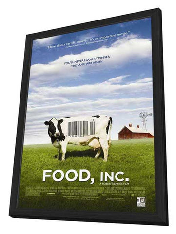 Food, Inc. 11 x 17 Movie Poster - Style A - in Deluxe Aluminum Frame