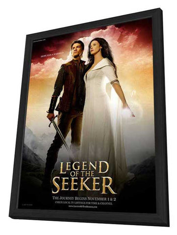 Legend of the Seeker (TV) 11 x 17 TV Poster - Style B - in Deluxe Aluminum Frame