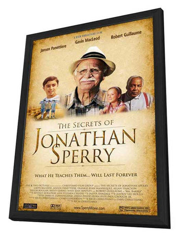 The Secrets of Jonathan Sperry 11 x 17 Movie Poster - Style A - in Deluxe Aluminum Frame