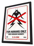 District 9 11 x 17 Movie Poster - Style D - in Deluxe Aluminum Frame
