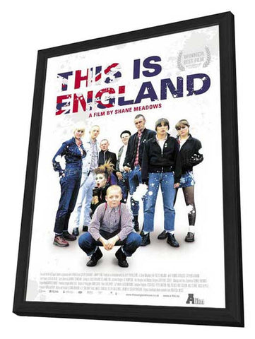 This Is England 11 x 17 Movie Poster - Dutch Style A - in Deluxe Aluminum Frame
