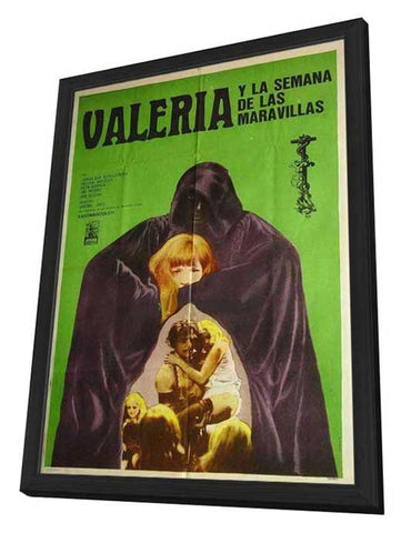 Valerie And Her Week Of Wonders 11 x 17 Movie Poster - Czchecoslovakian Style A - in Deluxe Aluminum Frame