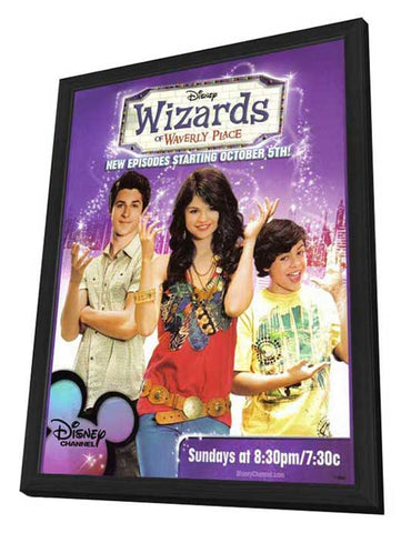 Wizards of Waverly Place (TV) 11 x 17 Movie Poster - Style B - in Deluxe Aluminum Frame