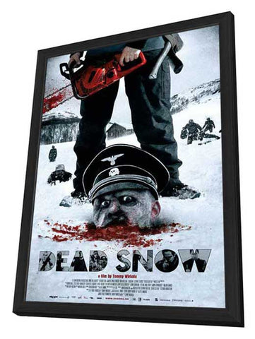 Dead Snow 11 x 17 Movie Poster - Style C - in Deluxe Aluminum Frame