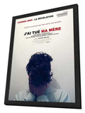 I Killed My Mother 11 x 17 Movie Poster - French Style A - in Deluxe Wood Frame