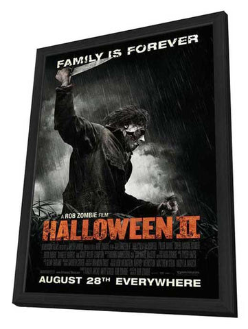 Halloween 2 11 x 17 Movie Poster - Style C - in Deluxe Wood Frame